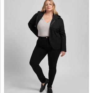 Seine Mid Rise Skinny Jeans 32 Inch Black 16